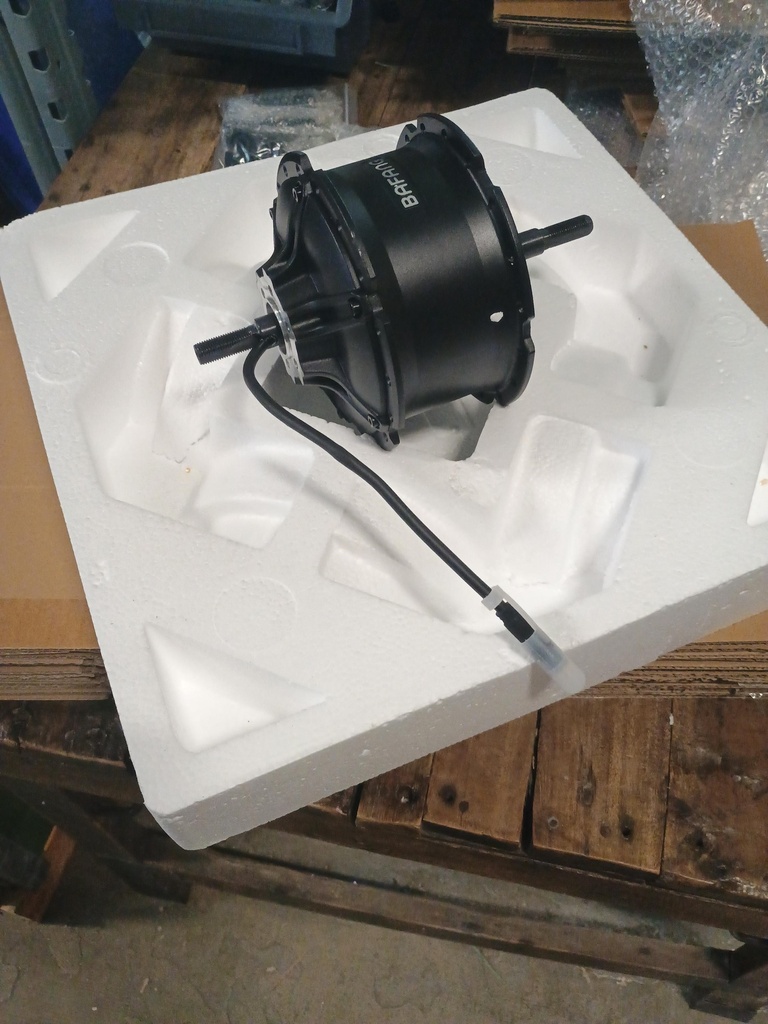 Achterwielmotor FLB+/FLS+ 36V kabel links — alleen de motor