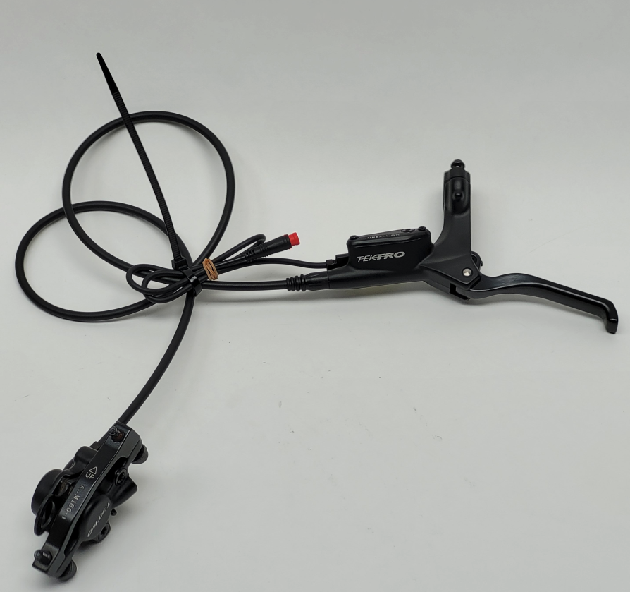 Rear brake Tektro hydraulic + sensor